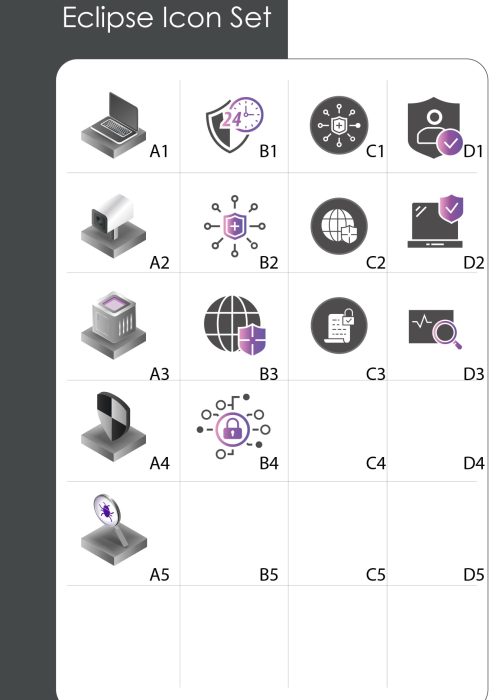 eclipse icons coded